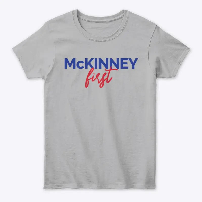 McKinney First Logo Women's Comfort Tee