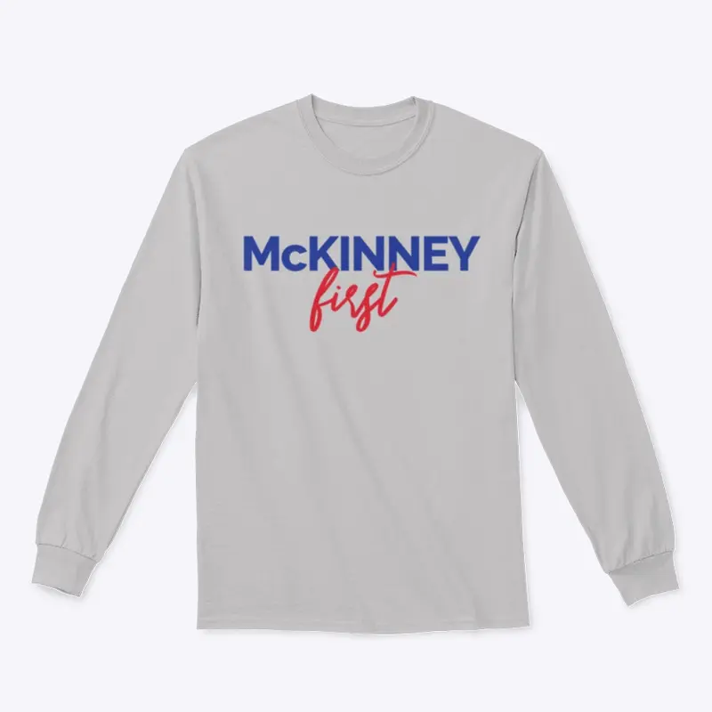 McKinney First Logo Long Sleeve Shirt